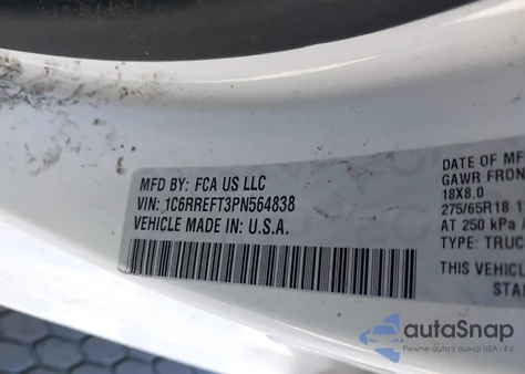 2023 Ram 1500 Big Horn/Lone Star from USA, damaged, VIN 1C6RREFT3PN564838